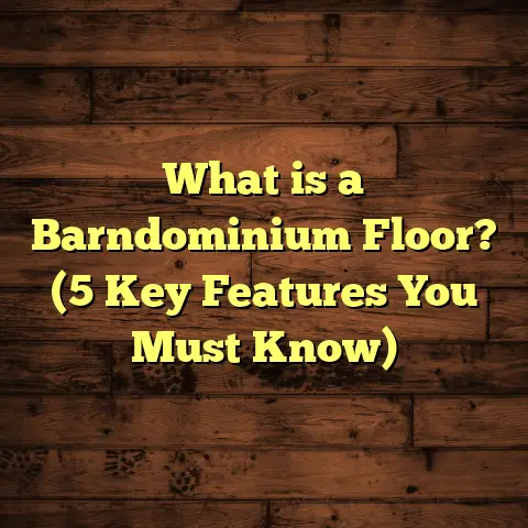 What is a Barndominium Floor? (5 Key Features You Must Know)