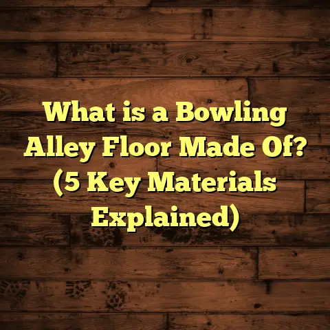 What is a Bowling Alley Floor Made Of? (5 Key Materials Explained)