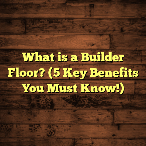 What is a Builder Floor? (5 Key Benefits You Must Know!)