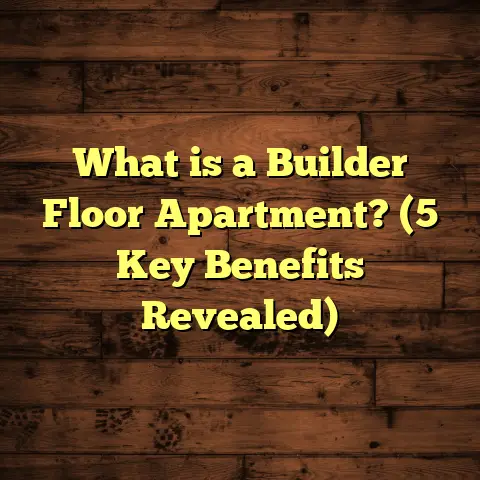 What is a Builder Floor Apartment? (5 Key Benefits Revealed)