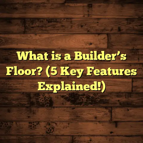 What is a Builder’s Floor? (5 Key Features Explained!)