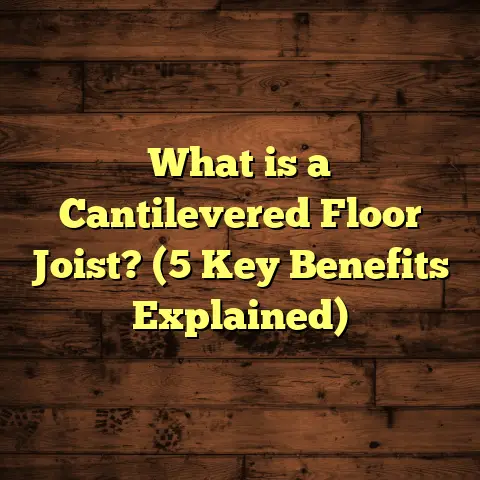 What is a Cantilevered Floor Joist? (5 Key Benefits Explained)