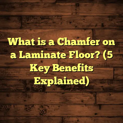 What is a Chamfer on a Laminate Floor? (5 Key Benefits Explained)