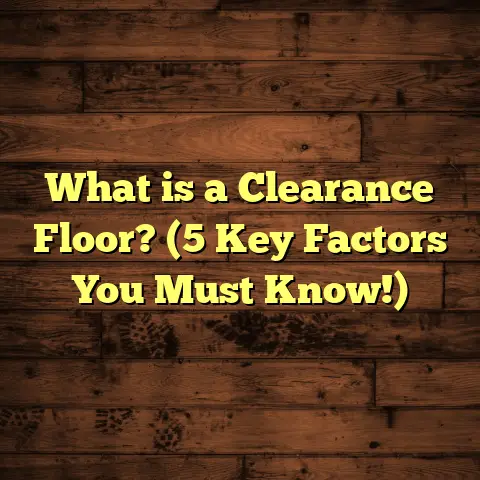 What is a Clearance Floor? (5 Key Factors You Must Know!)