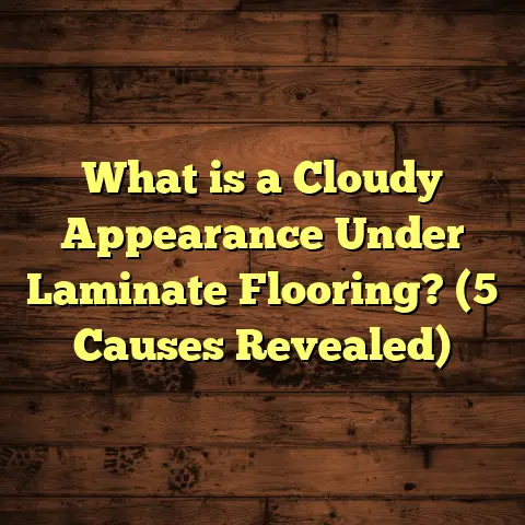 What is a Cloudy Appearance Under Laminate Flooring? (5 Causes Revealed)