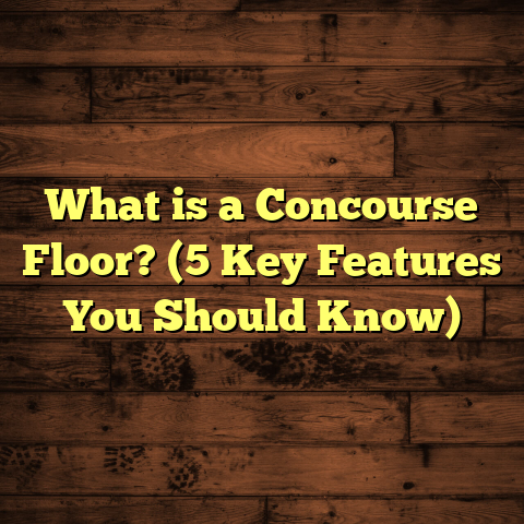 What is a Concourse Floor? (5 Key Features You Should Know)
