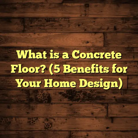 What is a Concrete Floor? (5 Benefits for Your Home Design)