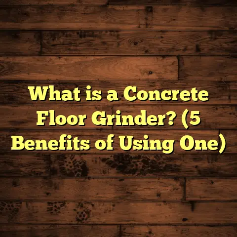 What is a Concrete Floor Grinder? (5 Benefits of Using One)