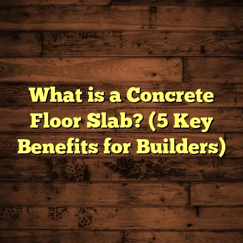 What is a Concrete Floor Slab? (5 Key Benefits for Builders)