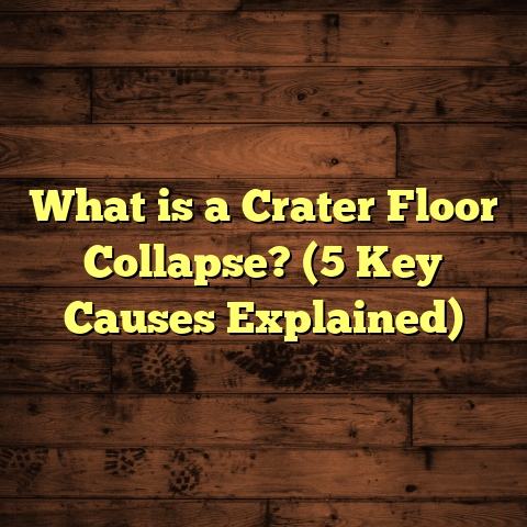What is a Crater Floor Collapse? (5 Key Causes Explained)
