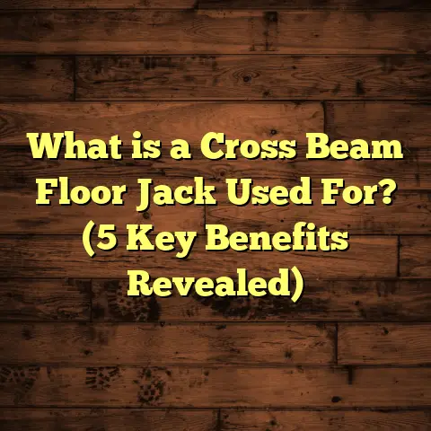 What is a Cross Beam Floor Jack Used For? (5 Key Benefits Revealed)