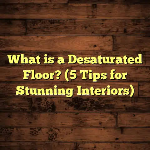 What is a Desaturated Floor? (5 Tips for Stunning Interiors)