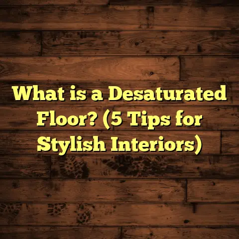 What is a Desaturated Floor? (5 Tips for Stylish Interiors)