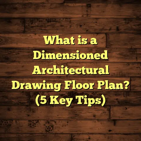 What is a Dimensioned Architectural Drawing Floor Plan? (5 Key Tips)