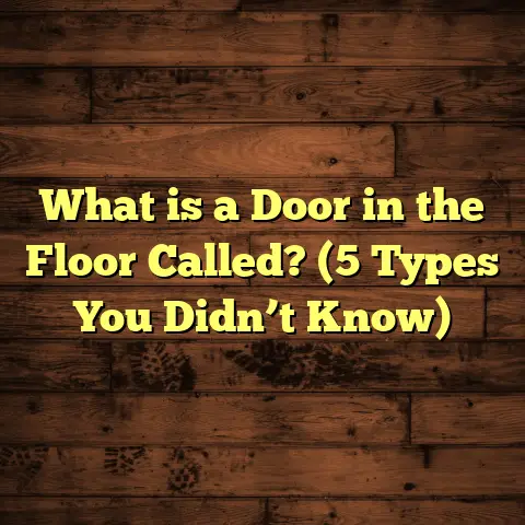 What is a Door in the Floor Called? (5 Types You Didn’t Know)