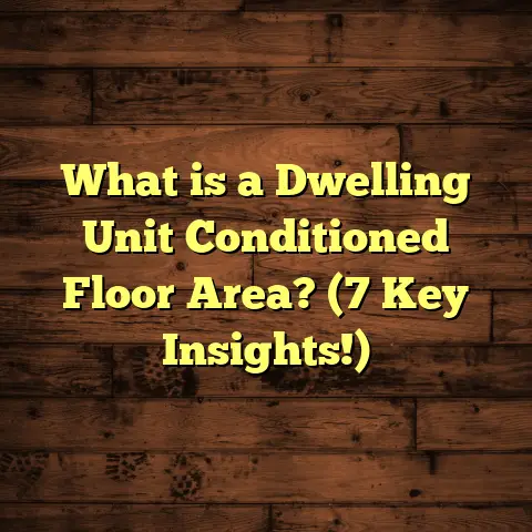 What is a Dwelling Unit Conditioned Floor Area? (7 Key Insights!)