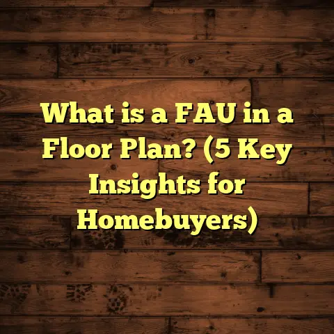 What is a FAU in a Floor Plan? (5 Key Insights for Homebuyers)