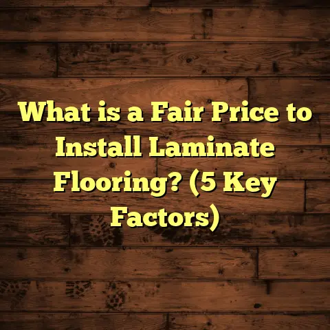 What is a Fair Price to Install Laminate Flooring? (5 Key Factors)