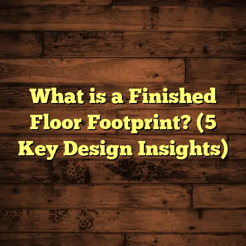 What is a Finished Floor Footprint? (5 Key Design Insights)