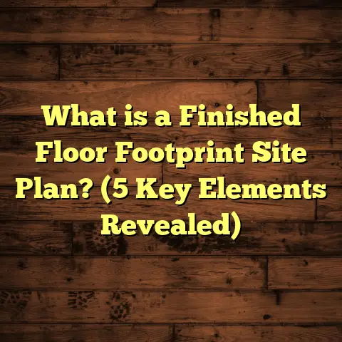 What is a Finished Floor Footprint Site Plan? (5 Key Elements Revealed)