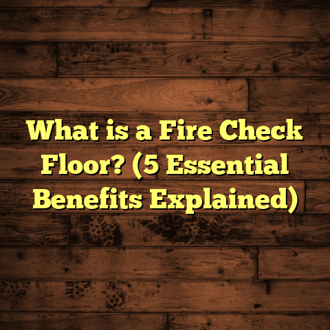 What is a Fire Check Floor? (5 Essential Benefits Explained)