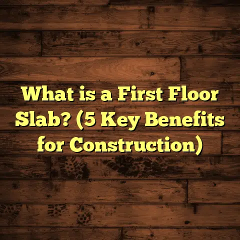 What is a First Floor Slab? (5 Key Benefits for Construction)