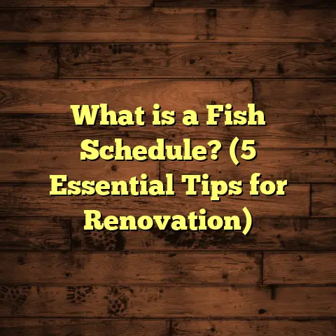 What is a Fish Schedule? (5 Essential Tips for Renovation)