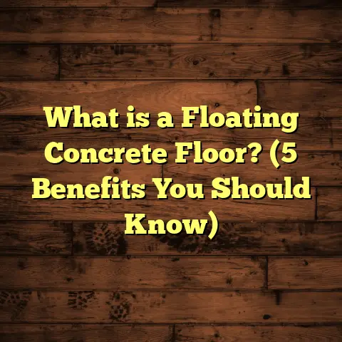 What is a Floating Concrete Floor? (5 Benefits You Should Know)