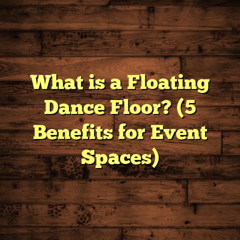 What is a Floating Dance Floor? (5 Benefits for Event Spaces)