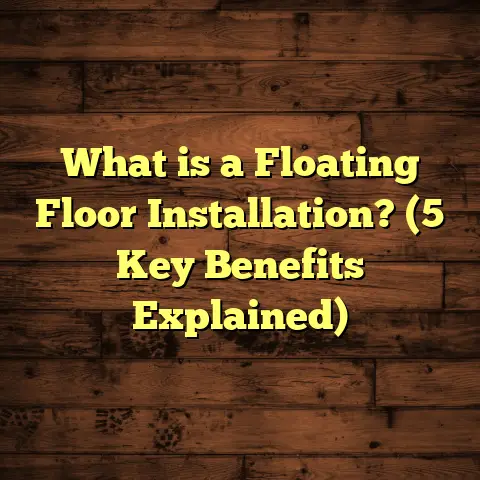 What is a Floating Floor Installation? (5 Key Benefits Explained)