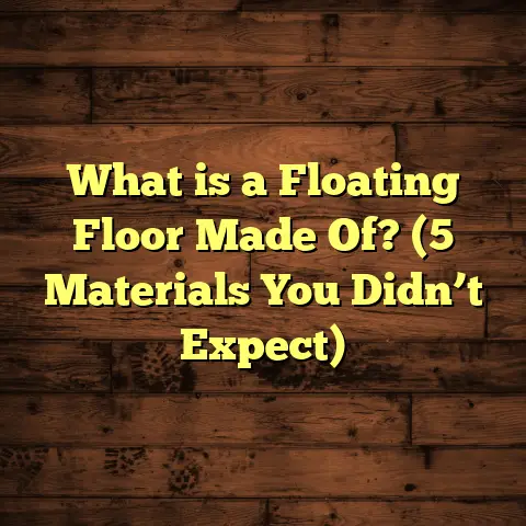 What is a Floating Floor Made Of? (5 Materials You Didn’t Expect)