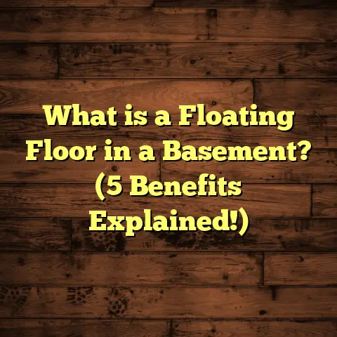 What is a Floating Floor in a Basement? (5 Benefits Explained!)