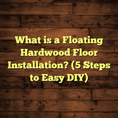 What is a Floating Hardwood Floor Installation? (5 Steps to Easy DIY)