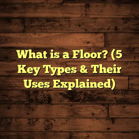 What is a Floor? (5 Key Types & Their Uses Explained)