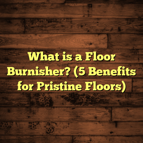 What is a Floor Burnisher? (5 Benefits for Pristine Floors)