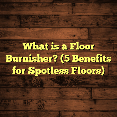 What is a Floor Burnisher? (5 Benefits for Spotless Floors)