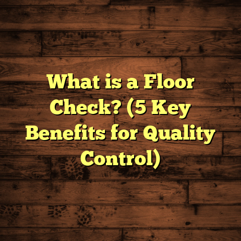 What is a Floor Check? (5 Key Benefits for Quality Control)