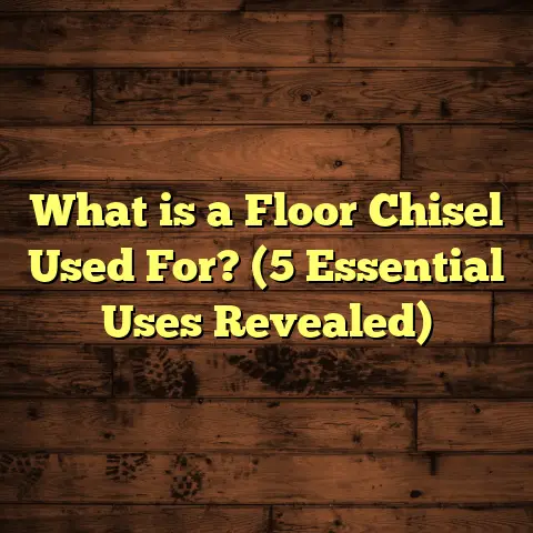 What is a Floor Chisel Used For? (5 Essential Uses Revealed)