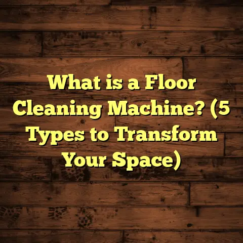 What is a Floor Cleaning Machine? (5 Types to Transform Your Space)