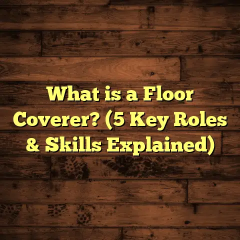 What is a Floor Coverer? (5 Key Roles & Skills Explained)