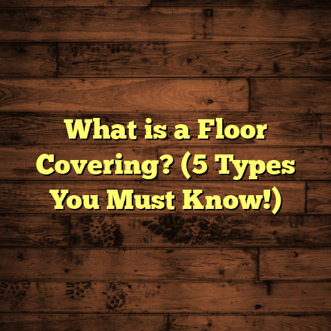 What is a Floor Covering? (5 Types You Must Know!)