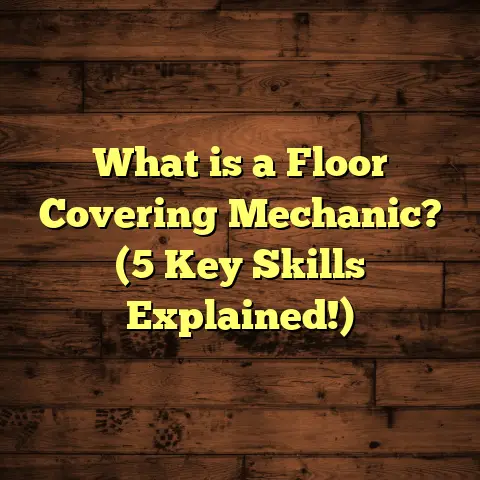 What is a Floor Covering Mechanic? (5 Key Skills Explained!)