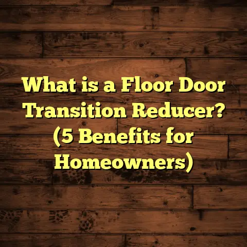 What is a Floor Door Transition Reducer? (5 Benefits for Homeowners)