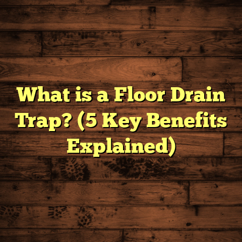 What is a Floor Drain Trap? (5 Key Benefits Explained)