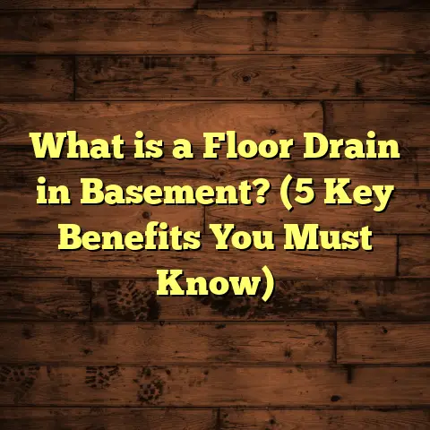 What is a Floor Drain in Basement? (5 Key Benefits You Must Know)