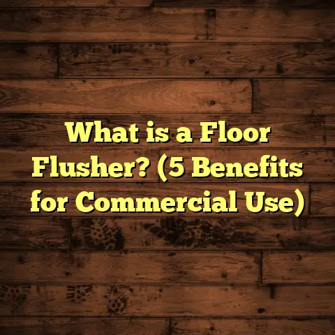What is a Floor Flusher? (5 Benefits for Commercial Use)