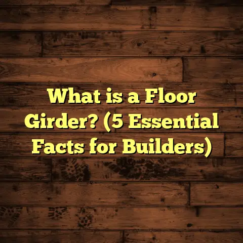 What is a Floor Girder? (5 Essential Facts for Builders)