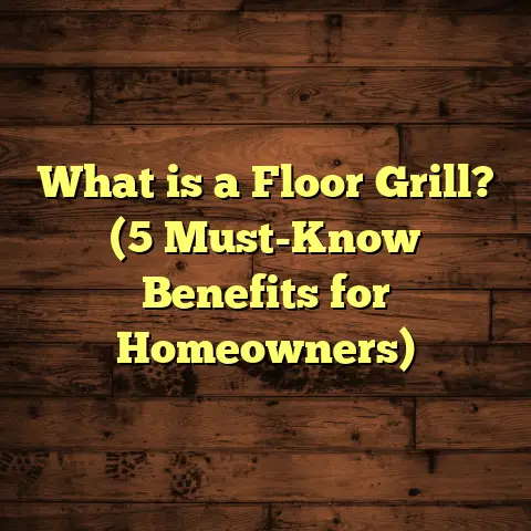 What is a Floor Grill? (5 Must-Know Benefits for Homeowners)
