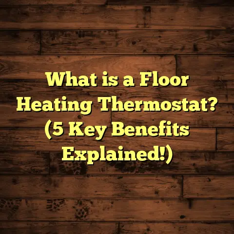 What is a Floor Heating Thermostat? (5 Key Benefits Explained!)