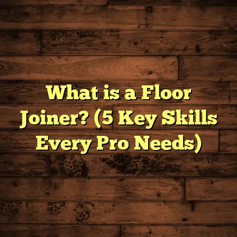 What is a Floor Joiner? (5 Key Skills Every Pro Needs)